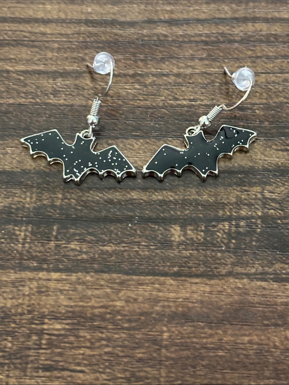 Black Bat Dangle Earrings - Women Jewelry